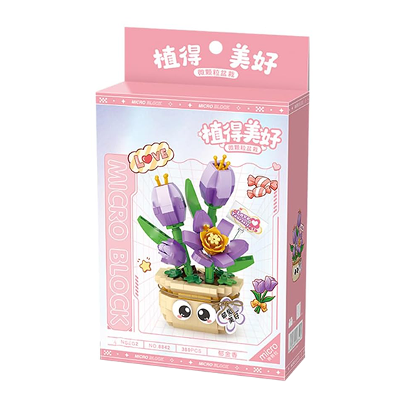 Blume im Topf: Love Yourself