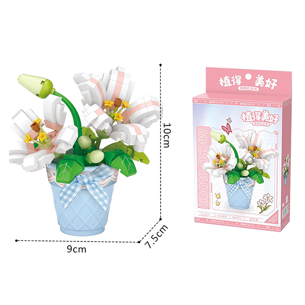 Blume im Topf: Lily
