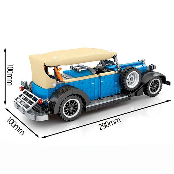 Klassischer Oldtimer «Blau»