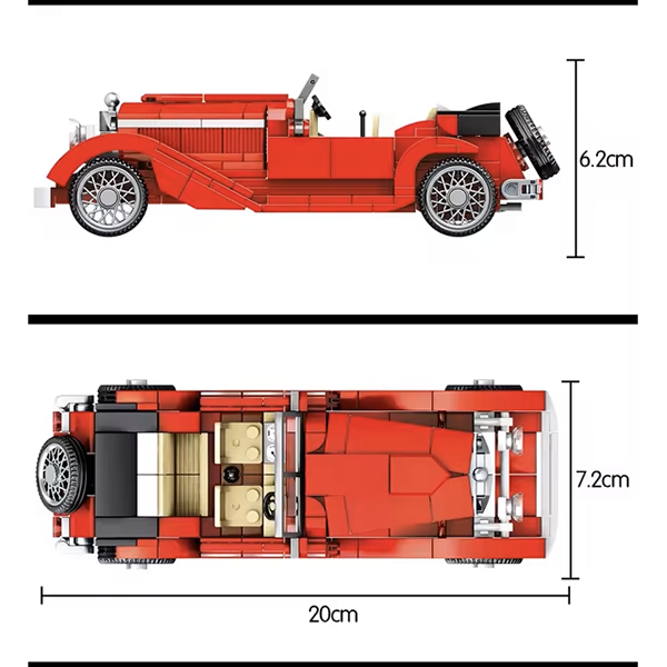 Klassischer Oldtimer «Rot»