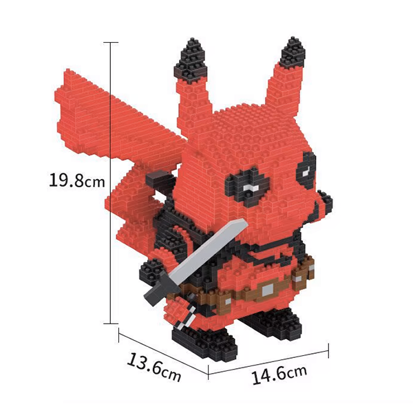 Pokémon "Pikachu Deadpool"