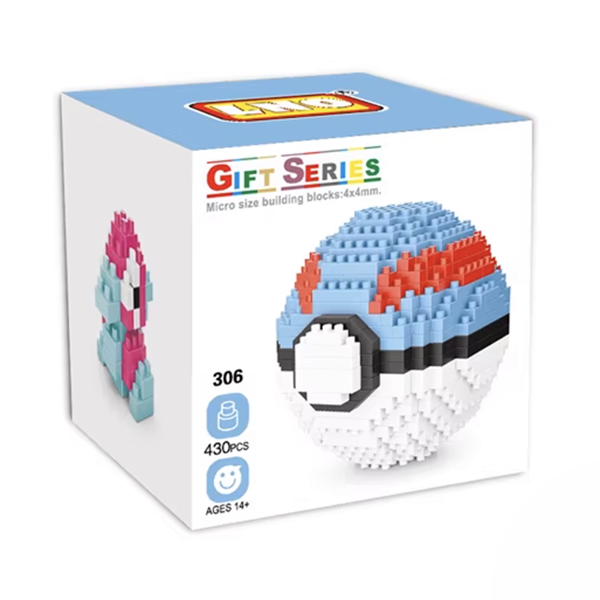 Pokéball „Porygon“ (7cm)