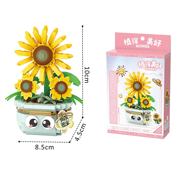 Blume im Topf «Sonnenblume»