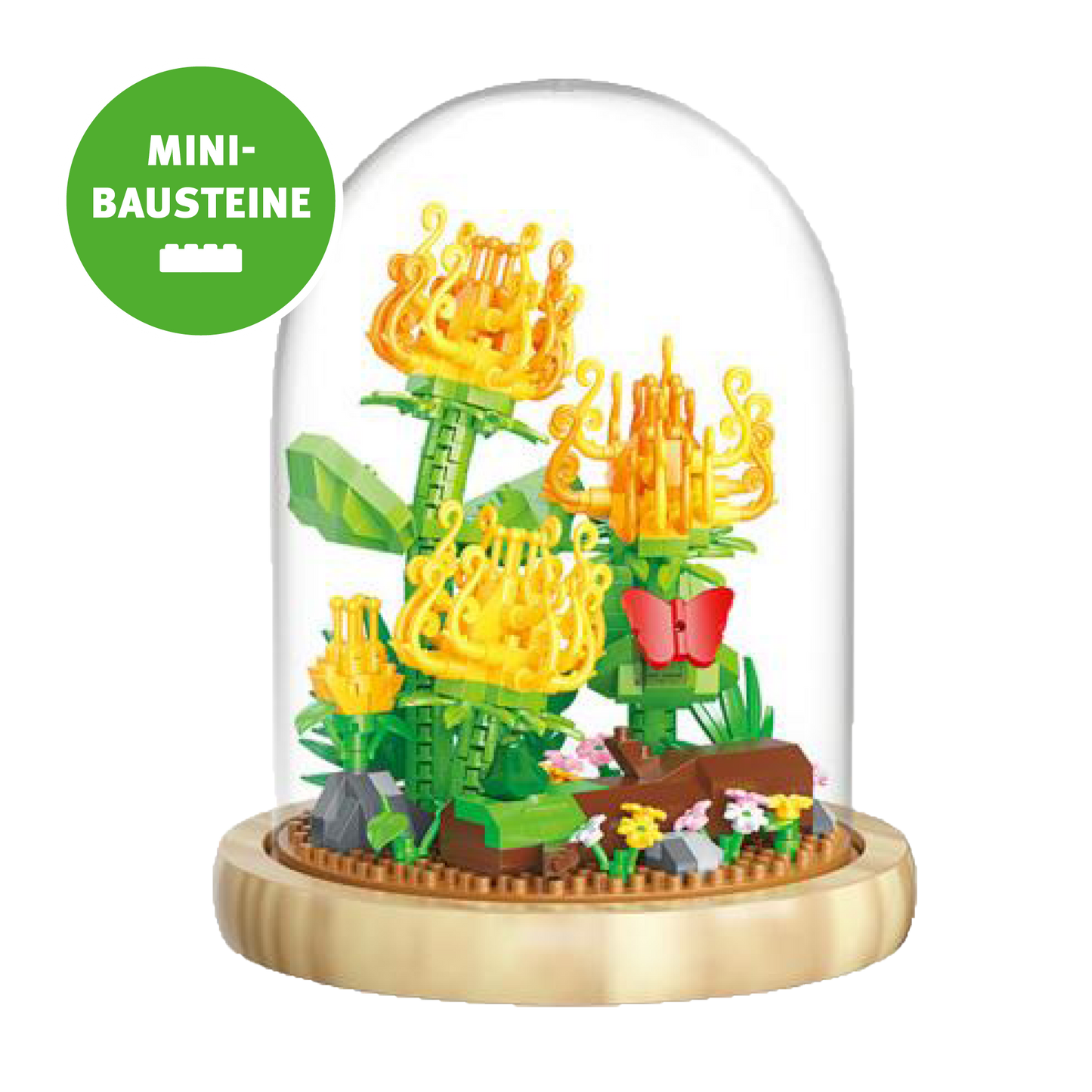Blume im Glas: Löwenzahn