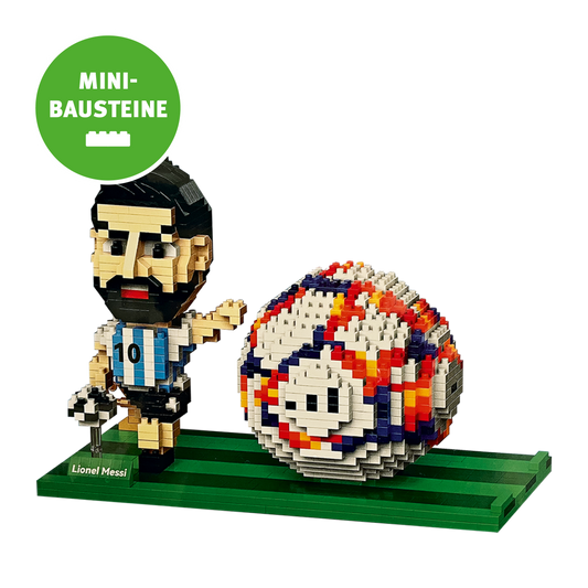 Fußballer „Lionel Messi“ mit Stiftehalter
