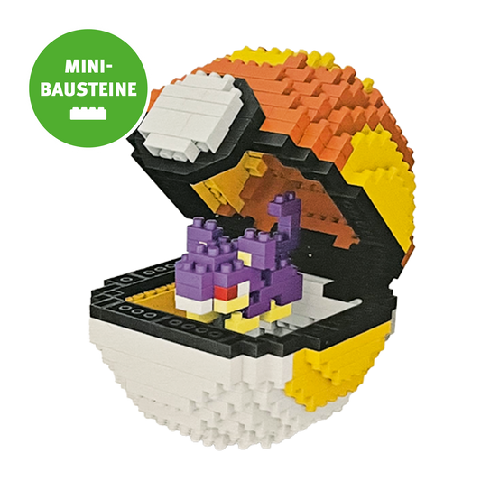 Pokéball „Rattfratz“ (7cm)