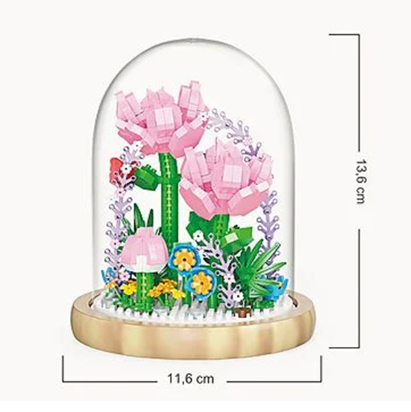 Blume im Glas: Lily Rose