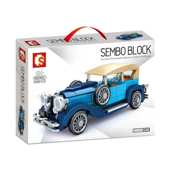 Klassischer Oldtimer «Blau»