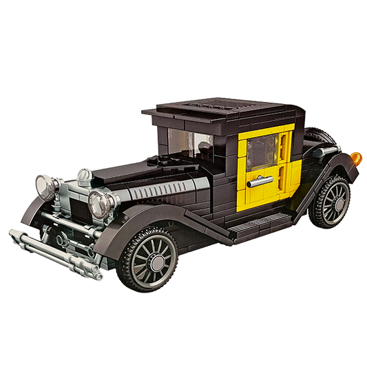 Klassischer Oldtimer «Schwarz-Gelb»