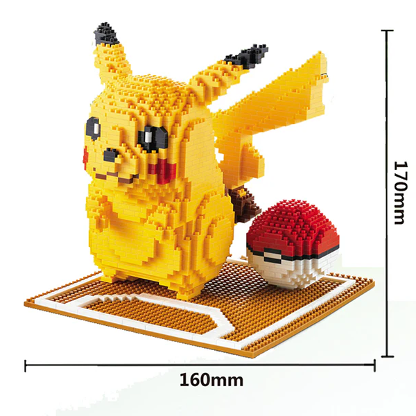Pokémon «Pikachu mit Pokeball» (groß)